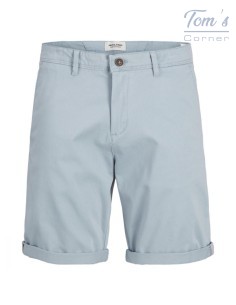 Short Chino Bleu Ciel Homme J&J Pants Studio